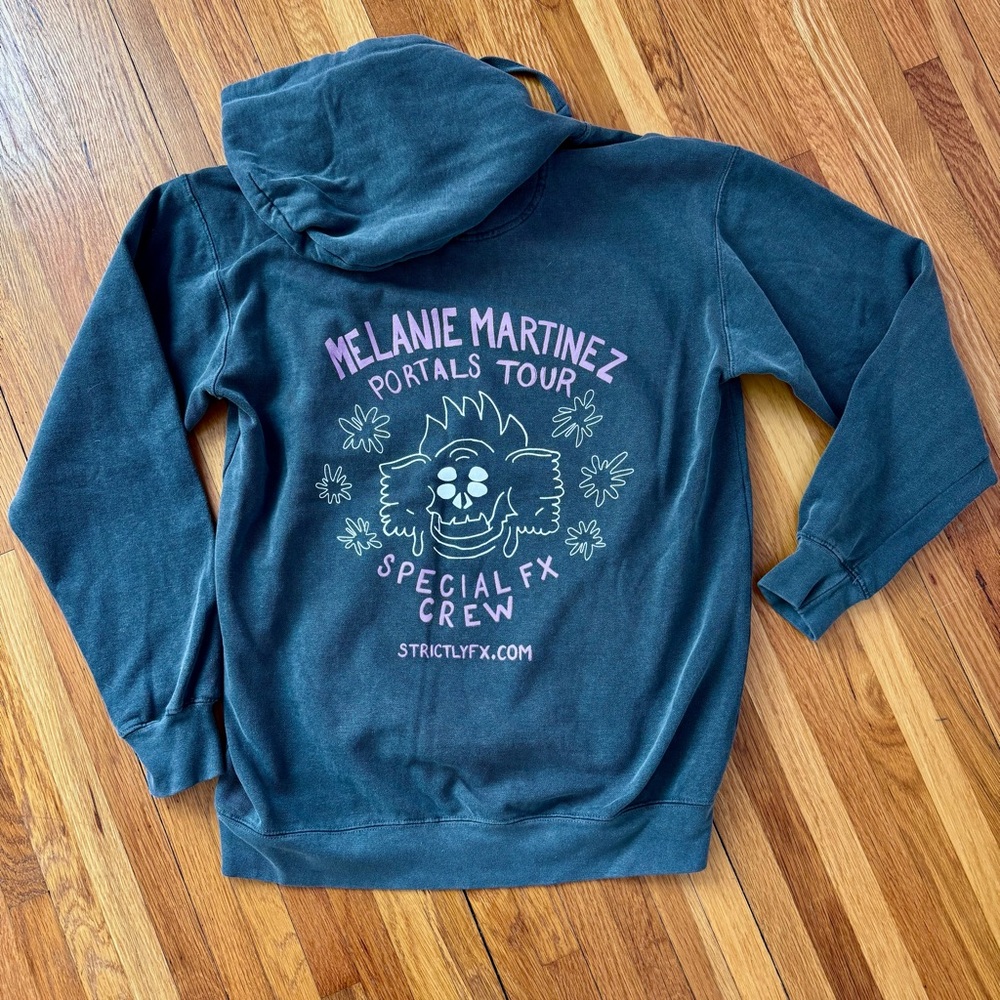 Melanie Martinez Portals Tour Rare Crew Hoodie Comfort Colors Gray M